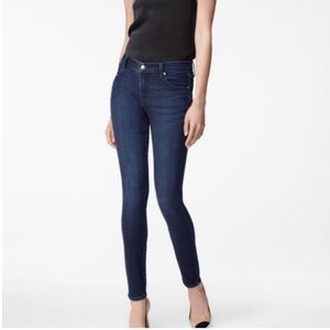J Brand Jeans Super‎ Skinny 25 Slim Stretch Dark Wash Mid Rise Classic